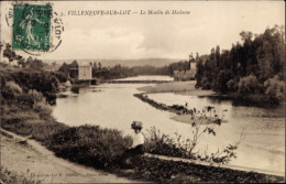 CPA Villeneuve Sur Lot Lot Et Garonne, Le Moulin De Madame - Other & Unclassified