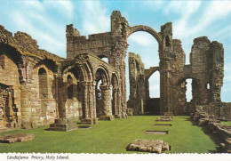 Lindisfarne Priory, Holy Island - Northumberland, Unused Postcard - Altri & Non Classificati