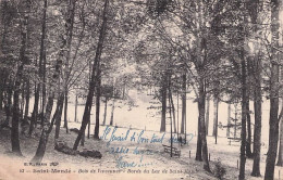 SAINT MANDE BOIS DE VINCENNES LE BORD DU LAC 1918 BELLE LETTRE D'AMOUR - Saint Mande