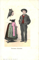 CPA Carte Postale France Alsace Costumes Alsaciens   Début 1900 VM81036 - Alsace