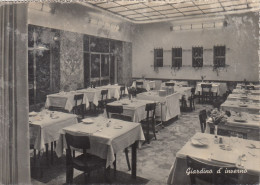 13227-ALBERGO BRESCIA-RISTORANTE-GIARDINO D'INVERNO-BRESCIA-1955-FG - Hotels & Gaststätten