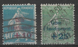 France 246 Et 247 Caisse D'Amortissement Oblitéré - Oblitérés