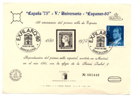 Tarjeta Con Matasellos Commemorativo  De 1980 - Lettres & Documents