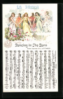 Künstler-AK Sign. P. Scoppetta: La Danza, Dancing In The Barn, Danza Figurata Di E. Lattanzio, Napoli  - Other & Unclassified