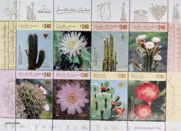 Argentina 2023, Succulents - Cacti, MNH S/S - Unused Stamps