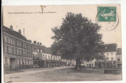 Carte France 02 - Viels Maisons - La Place Et La Fontaine -   PRIX FIXE - ( Cd075) - Autres & Non Classés