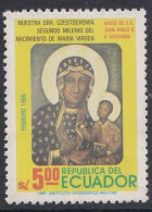 Our Lady Of Gestochowa - 1985 - MNH - Ecuador