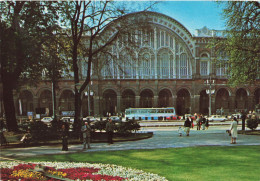 ITALIE - Torino - Gare De Porta Nuova Vue Des Jardins - Animé - Voitures - Carte Postale Ancienne - Stazione Porta Nuova
