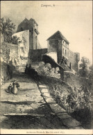 CPA Langres Haute Marne, Ehemalige Porte Du Marche Vor 1853 - Otros & Sin Clasificación
