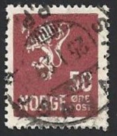 Norwegen, 1926, Mi.-Nr. 131, Gestempelt - Used Stamps