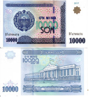 Uzbekistan  10000  Sum  2017  UNC - Oezbekistan