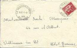 28L7 --- 33 LE VERDON S/ MER A5 Horoplan Paix - Manual Postmarks