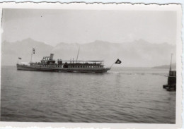 PHOTO-ORIGINALE- BATEAUX A VAPEUR A-IDENTIFIER - Schiffe