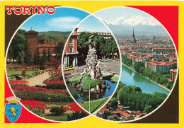 ITALIE - Torino - Multi-vues De Différents Endroits à Torino - Carte Postale Ancienne - Panoramische Zichten, Meerdere Zichten