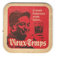 66a Brie. Grade Mont St Guibert  VieuxTemps à Vrais Hommes.... - Beer Mats