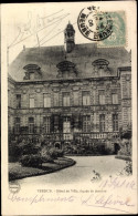 CPA Verdun Meuse, Rathaus, Rückseite - Autres & Non Classés