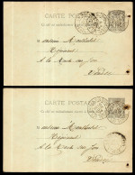 (Lot De 2) CPA (Entier Postal Commercial) APPERT 85 LES SABLES D'OLONNE à MONTHULET La Roche-sur-Yon Vendée, Agriculture - Sables D'Olonne