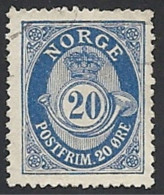 Norwegen, 1909, Mi.-Nr. 82, Gestempelt - Usados