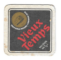 72a Brie. Grade Mont St Guibert  VieuxTemps 1969 Gold Medal -London 1976 (vlekken) - Beer Mats