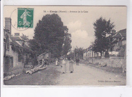 CONGY: Avenue De La Gare - Très Bon état - Autres & Non Classés