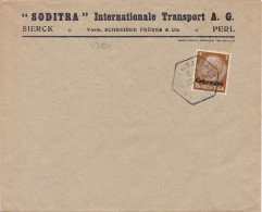 37224# HINDENBURG LOTHRINGEN LETTRE Obl JOUY AUX ARCHES MOSELLE 23 Aout 1941 - Covers & Documents