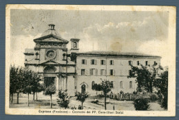 °°° Cartolina - Ceprano Convento Dei Pp. Carmelitani Scalzi Formato Piccolo - Viaggiata °°° - Frosinone