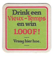 77aa Brie. Grade Mont St Guibert  VieuxTemps Drink Een .... - Beer Mats