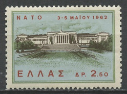 Grèce - Griechenland - Greece 1962 Y&T N°770 - Michel N°792 * - 2,50d Palais De Zappeion - Unused Stamps