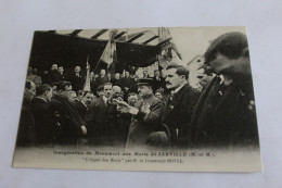 Inauguration Du Monument Aux Morts De Jarville - Otros & Sin Clasificación