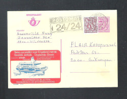PUBLIBEL N° 2776 N  Sealink Jetfoils  Oostende - Dover (609) - Werbepostkarten