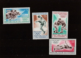 Olympische Spelen  1968 , Congo  - Zegels Postfris - Zomer 1968: Mexico-City