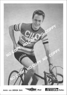 PHOTO CYCLISME REENFORCE GRAND QUALITÉ ( NO CARTE ), ARMIN VON BUREN TEAM CILO 1956 - Cycling