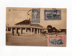 !!! CONGO BELGE, CPA PAR AVION DE KINSHASA  DE 1930  POUR LA FRANCE, CACHET DE BOMA - Covers & Documents