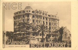 ALPES MARITIMES  NICE  Hotel Albert 1er - Pubs, Hotels And Restaurants