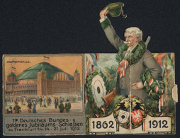 Mechanische-AK Frankfurt A. M., Die Festhalle Zum 17. Deutschen Bundes- U. Goldenes Jubiläums-Schiessen, Schützenkö  - Hunting