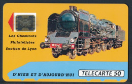 Télécartes France - Privées N° Phonecote D211 - Cheminots Philatélistes De Lyon - Telefoonkaarten Voor Particulieren