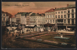 AK Liège, Place Du Roi Albert  - Other & Unclassified