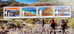 Australia 2015, Great Australian Walks, MNH S/S - Ungebraucht