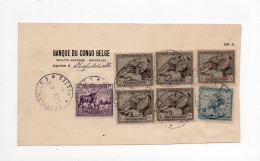 !!! CONGO BELGE, DEVANT DE COLIS DE LEOPOLDVILLE DE 1928 - Covers & Documents