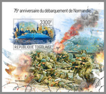 TOGO 2019 MNH Normandy Landing Landung In Der Normandie Debarquement S/S - OFFICIAL ISSUE - DH1937 - 2. Weltkrieg