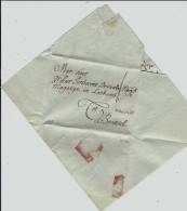 Lettre Avec Pliage Original De MALINES Du 20 Octobre (8bre) 1785 à BRUSSEL + Port I + Griffe MALINES - 1714-1794 (Paises Bajos Austriacos)