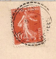 5J11 --- 65 IBOS 1er Janvier 1914 - Manual Postmarks