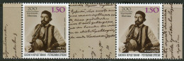 BOSNIA SERBIA(159) - Petar Petrovic Njegos - Poet - MNH Middle Row - 2013 - Bosnië En Herzegovina