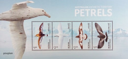 Australian Antarctic Territory 2024, Birds - Petrels, MNH S/S - Neufs