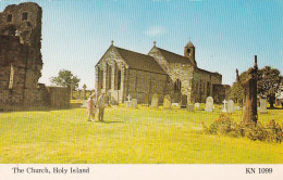 The Church, Holy Island - Northumberland, Unused Postcard - Otros & Sin Clasificación