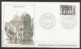 FDC Abbaye De Noirlac 2/07/1983 -2255- La Numismatique Française - 1980-1989