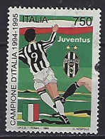 Italy 1995  Fussballmeisterschaft 1994/95, Juventus  (o) Mi.2391 - 1991-00: Gebraucht