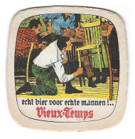 132a Brie. Grade Mont St Guibert  Vieux Temps Nederlands - Bierdeckel