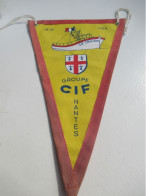 Fanion Souvenir/XXIVème  Rendez-vous De L'Amitié/NANTES-Le Croisic/1938-1968/Groupe CIF/1968                  DFA84 - Drapeaux