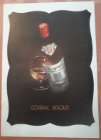 VINTAGE Advertising Print: COGNAC BISQUIT 35/26 Cm+- 10/14inc( 1947 France Illustr.) - Publicités